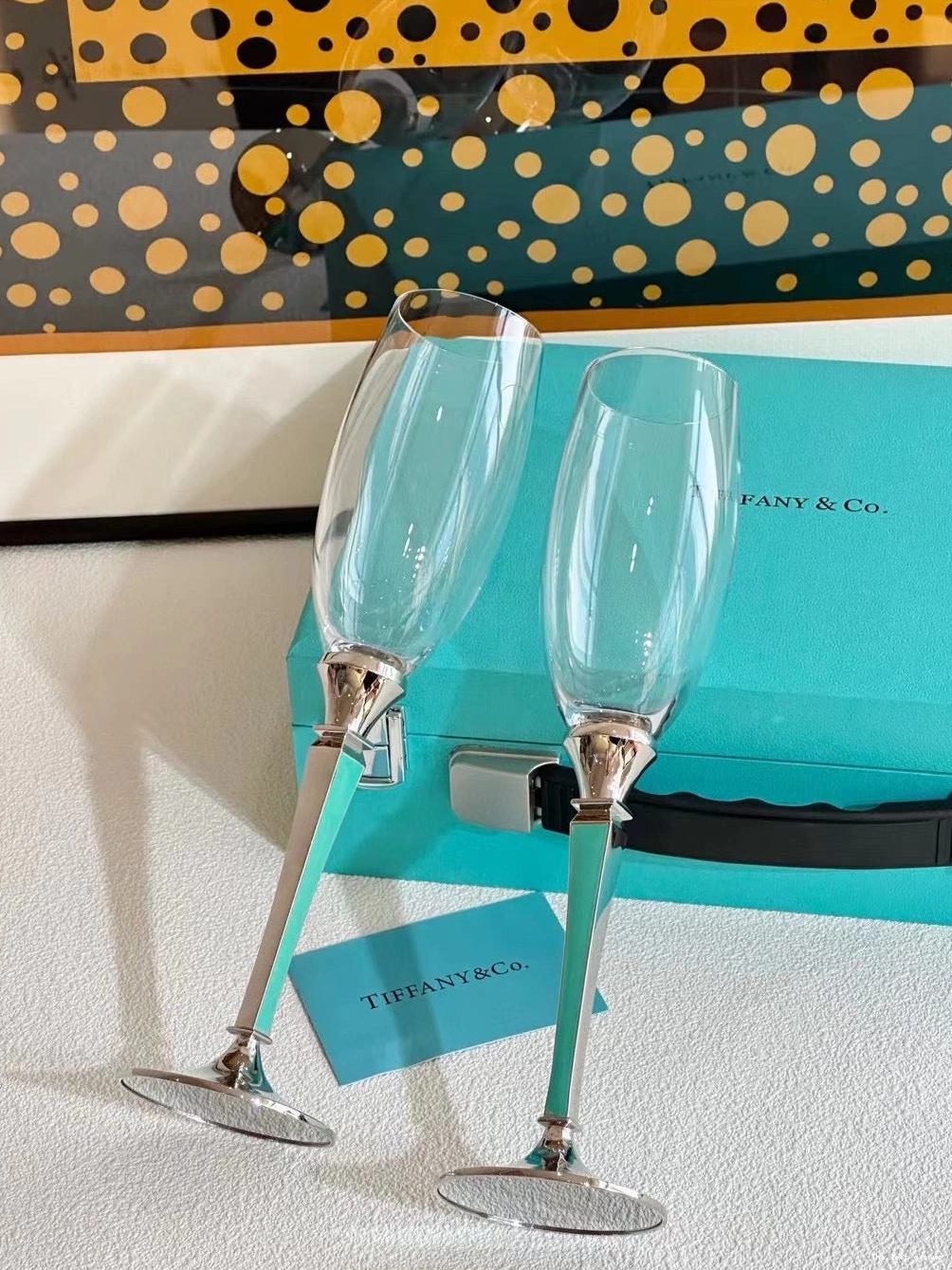 WINE GLASSWARE TIFFANY SET 0728